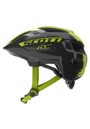szczegóły Dziecięcy kask rowerowy SCOTT Spunto Junior (CE) Black/Radium