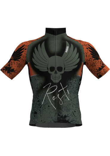 szczegóły Rosti Wings Dres dlouhý zip Black/Green/Orange