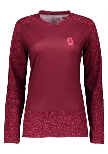 szczegóły Scott SCO Shirt W's Trail 20 l/sl tibetan red