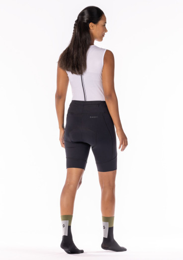 szczegóły Damskie spodenki rowerowe Scott Shorts W's Endurance 10 +++ Blck / Dk Grey