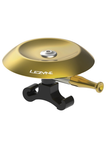 szczegóły Lezyne classic shellow brass bell black zvonek