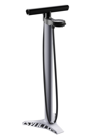 szczegóły Pompka nożna Scott SYN Floor Pump Vernon 2.0 Dual Mode Cool Grey