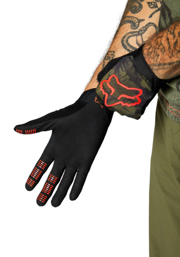 szczegóły Fox Flexair Ascent Glove Olive Green