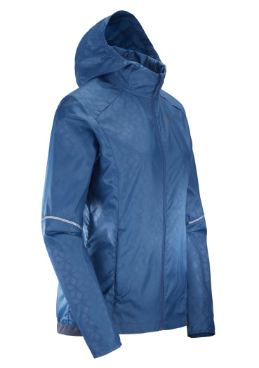 szczegóły Kurtka Salomon Agile Wind Print Hoodie W Poseidon
