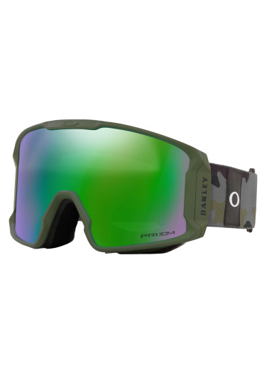 szczegóły Gogle narciarskie Oakley 7070-58 LINE MINER XL Dark BrushGreyCamo wPrizmJadeGBL