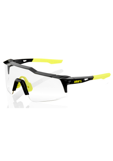 szczegóły 100% Speedcraft Sl Gloss Black/Photochromic Lens