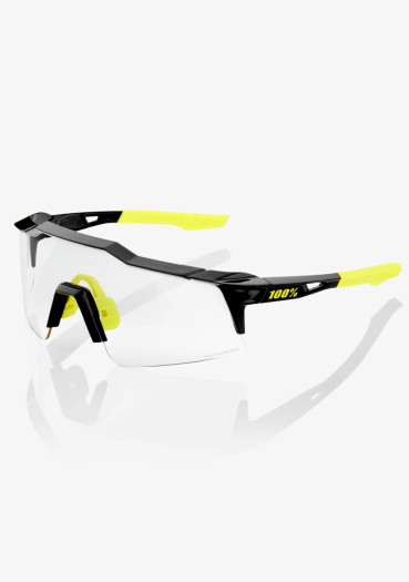 szczegóły 100% Speedcraft Sl Gloss Black/Photochromic Lens