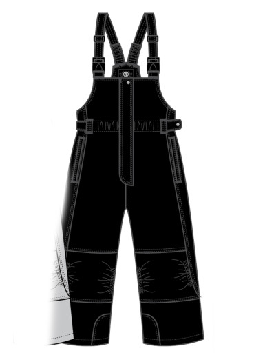 szczegóły Dziecięce spodnie POIVRE BLANC 6-1024-BBGL SKI BIB 18M-3