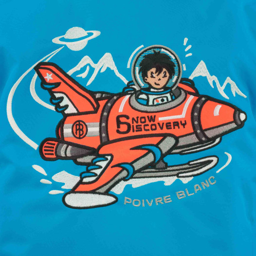 szczegóły Dziecięca kurtka Poivre Blanc W18-0900-BBBY Ski Jacket vivid blue/18m-3