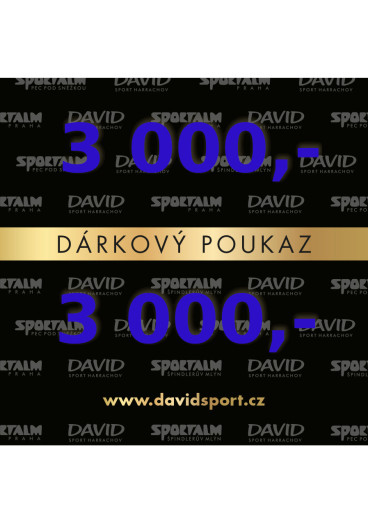 szczegóły Dárkový poukaz I. 3 000