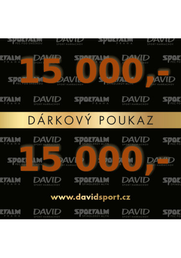 szczegóły Dárkový poukaz I. 15 000