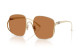 podgląd Okulary przeciwsłoneczne Miu Miu MU A57S ZVN90Q57 Pale Gold/Brown
