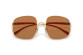 podgląd Okulary przeciwsłoneczne Miu Miu MU A57S ZVN90Q57 Pale Gold/Brown