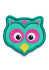 szczegóły Affenzahn Velcro badge Owl