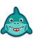 szczegóły Affenzahn Velcro badge Shark