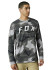 szczegóły Męska koszulka Fox Bnkr Ls Tech Tee Black Camor
