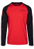 szczegóły Pánské tričko Stockli Longsleeve WRT Red/Black