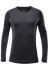 szczegóły Pánské triko Devold Breeze Merino 150 Shirt Man Black