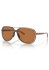 szczegóły Damskie okulary przeciwsłoneczne Oakley 4129-2358 Split Time Mtt Sepia w/ Prizm Bronze Polarized
