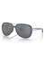 szczegóły Damskie okulary przeciwsłoneczne Oakley 4129-2458 Split Time Mtt Trans Blue w/ Prizm Black