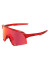 szczegóły Okulary przeciwsłoneczne 100% S3 - Gloss Translucent Red / HiPER Red Mirror Lens