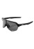 szczegóły Okulary przeciwsłoneczne 100% S2 – Soft Tact Black / Soczewki Smoke