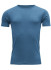 szczegóły Pánské triko Devold Breeze Merino 150 T-Shirt Man Blue Melange