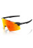 szczegóły Okulary przeciwsłoneczne 100% Aerocraft – Soft Tact Black / HiPER Red Multilayer Mirror Lens