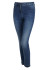 szczegóły Spodnie damskie Sportalm 1817507766 Blue Denim