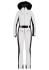 szczegóły Goldbergh Parry LONG Faux Border Ski Suit White