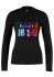 szczegóły Damska koszulka Goldbergh Le Coeur Long Sleeve Tee Black