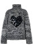 szczegóły Damski sweter Goldbergh Aimee Long Sleeve Knit Sweater Black/Cream