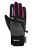 szczegóły Dětské rukavice Reusch Travis GORE-TEX® Junior - black/black melange/pink glo