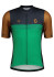 szczegóły Męski strój kolarski Scott Jersey M's RC Team SS Bread Brown/Amazon Green