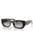szczegóły Okulary przeciwsłoneczne Prada 0PR B05S 3890A753 Black–Grey Gradient
