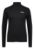 szczegóły Koszulka kolarska damska Mons Royale Diversion Merino Mock Neck z długim rękawem, czarna