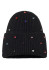 szczegóły Damska czapka Goldbergh Dream Beanie Black/Multicolor