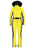 szczegóły Damski kombinezon Goldbergh Parry Long Ski Suit Faux Border Limone