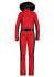 szczegóły Damski kombinezon Goldbergh Parry Ski Suit Faux Border Flame
