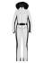 szczegóły Damski kombinezon Goldbergh Parry Ski Suit Faux Border White