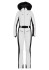 szczegóły Damski kombinezon Goldbergh Parry Ski Suit Faux Border White