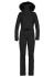 szczegóły Damski kombinezon Goldbergh Parry Ski Suit Faux Border Black