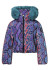 szczegóły Damska kurtka Goldbergh Lucinda Ski Jacket Faux Border Snake Turchese