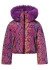 szczegóły Damska kurtka Goldbergh Lucinda Ski Jacket Faux Border Snake Pink