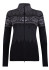 szczegóły Newland N4 6704/0167 Damska bluza z zamkiem błyskawicznym, czarna/ciemna G