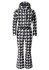 szczegóły Kombinezon dziecięcy Perfect Moment Star Suit One Piece Black/Snow White