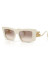 szczegóły Okulary przeciwsłoneczne Dolce &amp; Gabbana DG4510 33129451 Kremowe/Przezroczyste, gradientowe, brązowe, lustrzane