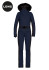 szczegóły Kombinezon damski Goldbergh Parry Long Ski Suit Faux Border French Blue