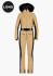 szczegóły Kombinezon damski Goldbergh Parry Long Ski Suit Faux Border Lark
