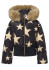szczegóły Kurtka damska Goldbergh Shinnen Ski Jacket Faux Border Black/Gold